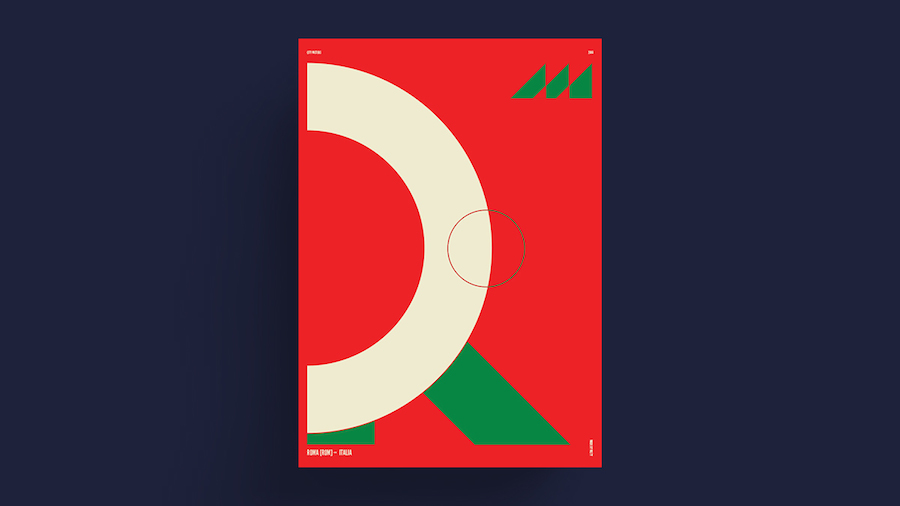 Poster Series of Cities From Around the World-18