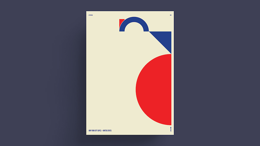 Poster Series of Cities From Around the World-7