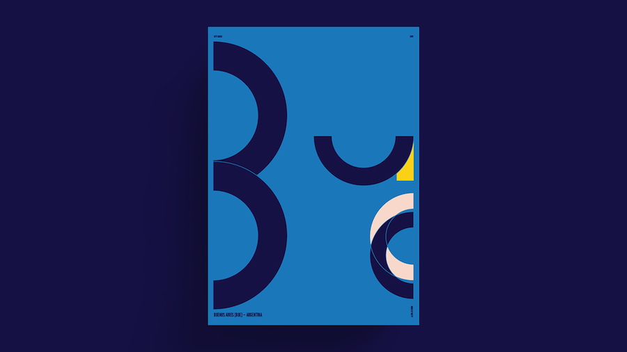 Poster Series of Cities From Around the World-9