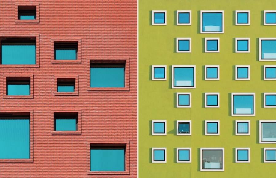 Scandinavian Facades Shot by Nick Frank