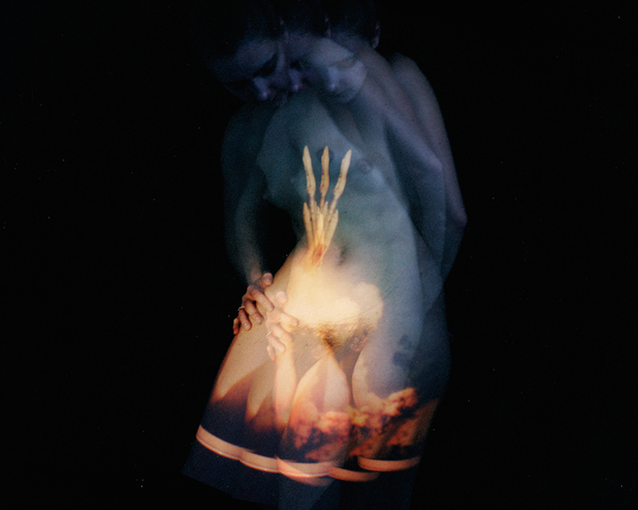 Sensual Body Art Projections by Davis Ayer-16
