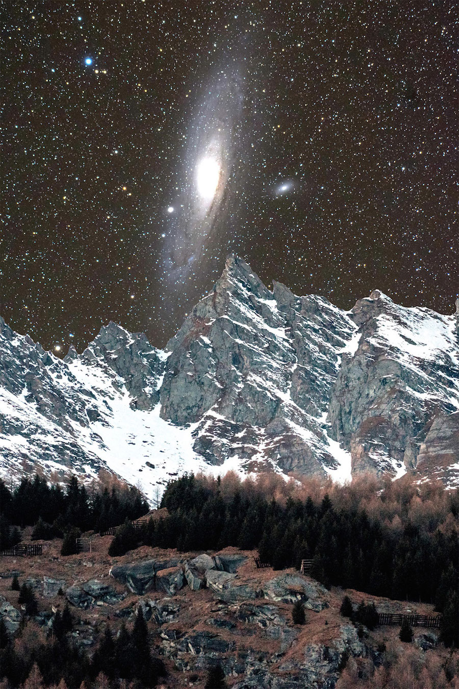 Surrealist and Poetic Pictures of the Andromeda Galaxy-10