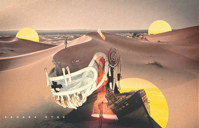 Art of Collage by Abdo Assan