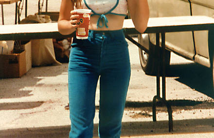 Color Photographs of US Girls During the 1980s