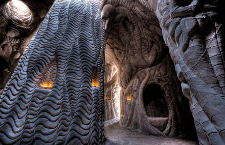 Stunning Sculpted Cave by Ra Paulette