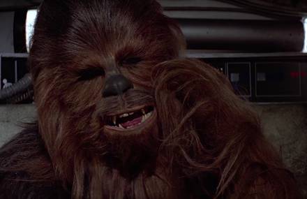 Chewbacca Perfectly Sings “Silent Night”