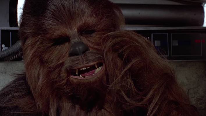 Chewbacca Perfectly Sings « Silent Night »