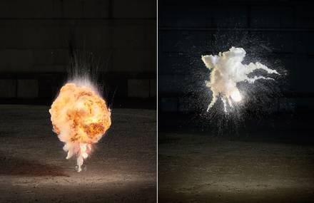 Hypnotic Explosion Photographs by Ken Hermann