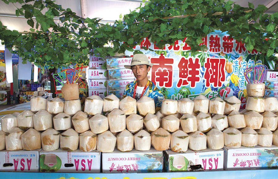 Beijing Olympic Stadium Turned into Fast Food Stands