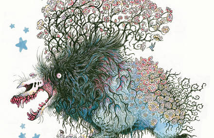 Original Greenery Monsters Illustrations by Holly Lucero