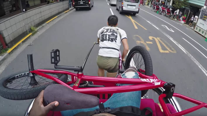 A Tour in Tokyo in BMX