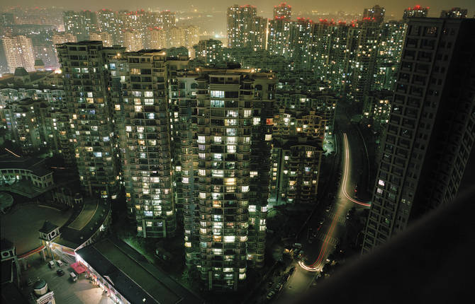 Chinese Urban Night Photographs by Mark Horn