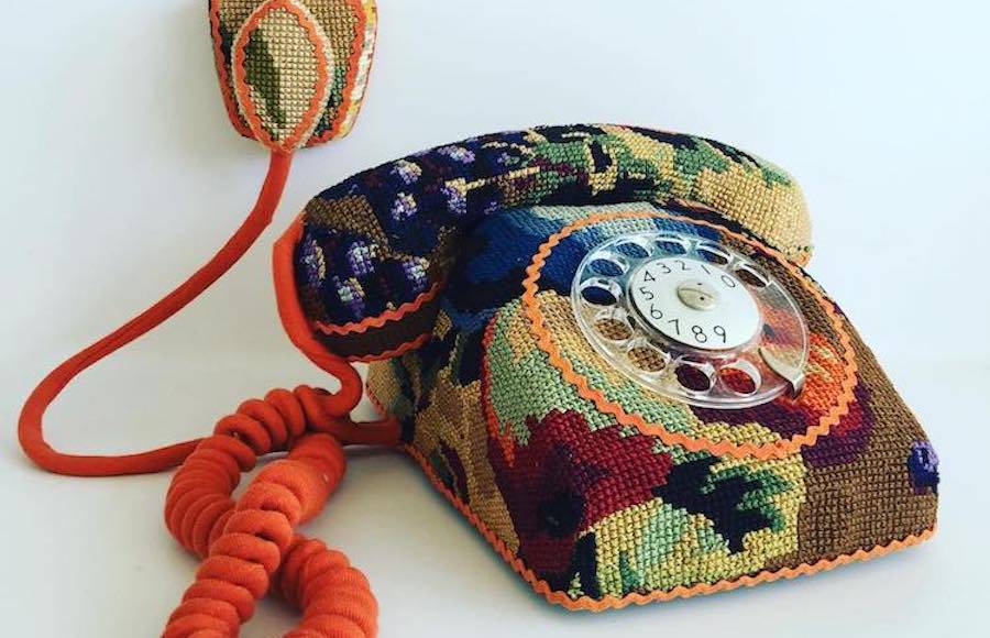 Embroidered Old Daily Objects