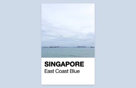 Singapore Through Pantone Cards