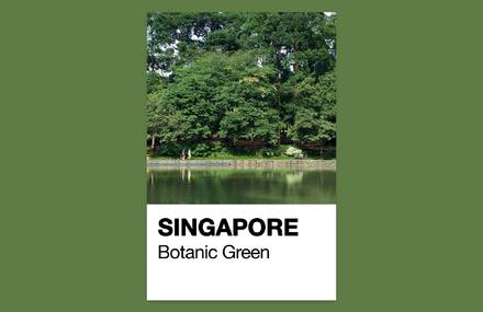 Singapore Through Pantone Cards