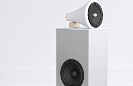 Ceramic Towers Sound-System by Joey Roth