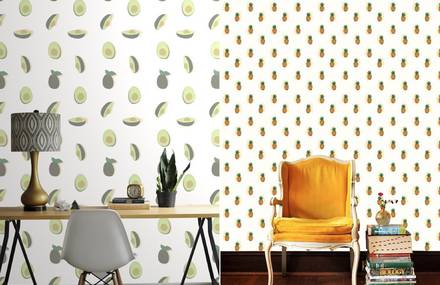 Artsy Wallpaper Designs by Kate Zaremba