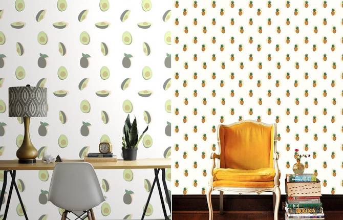 Artsy Wallpaper Designs by Kate Zaremba