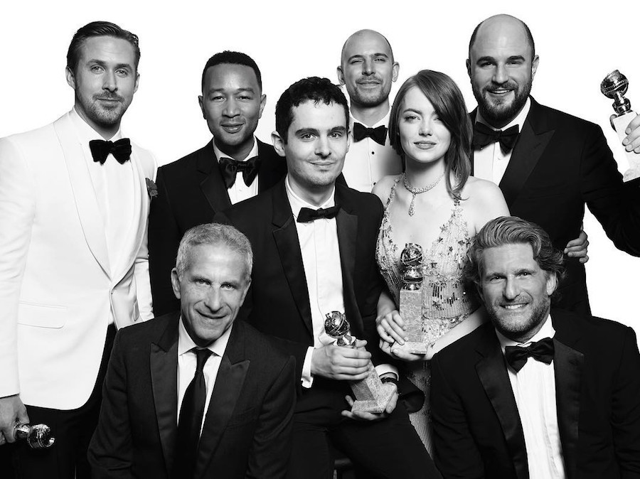 Black and White Portraits of Stars at the Golden Globes Ceremony 2017-1