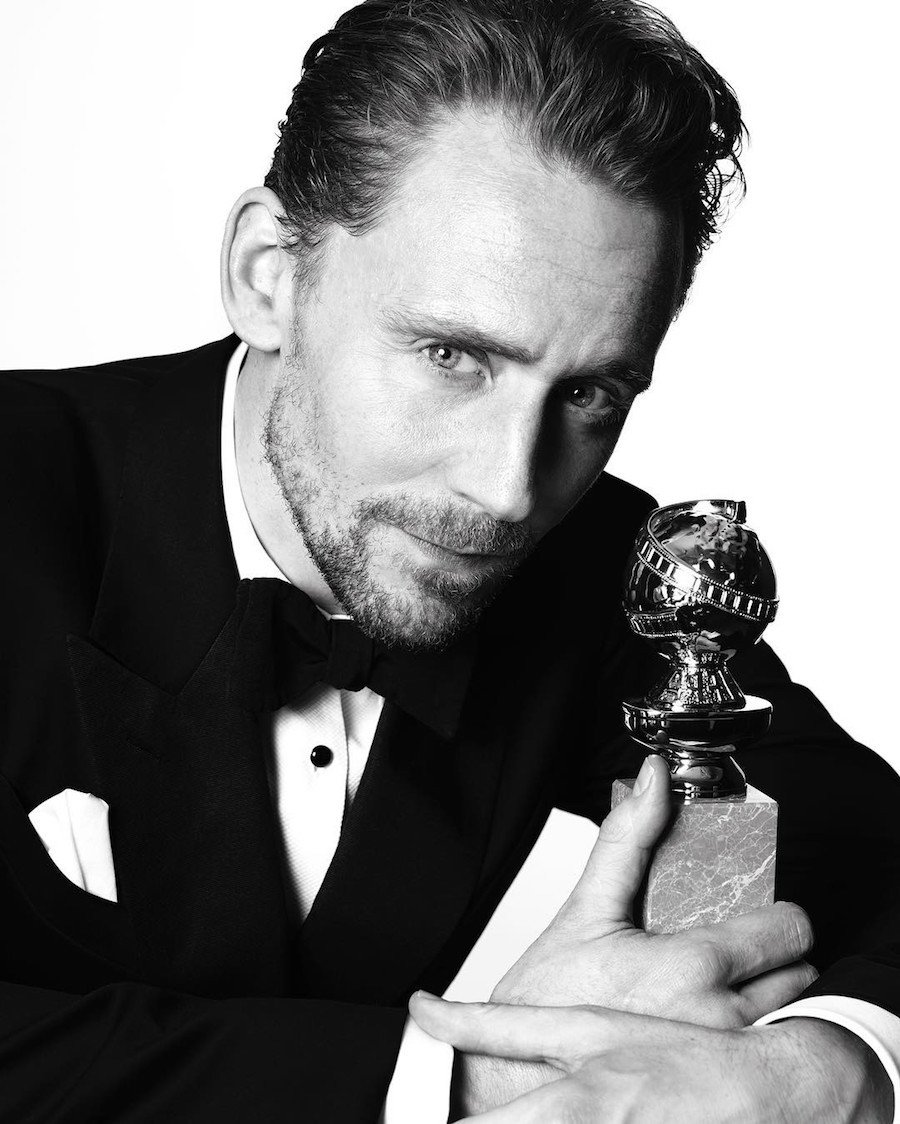Black and White Portraits of Stars at the Golden Globes Ceremony 2017-11