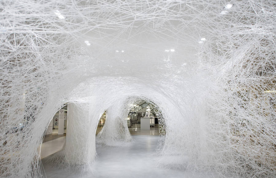 Incredible Installation by Chiharu Shiota