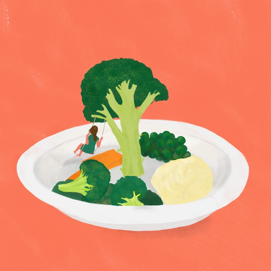Creative Illustrations Involving Giant Food-2