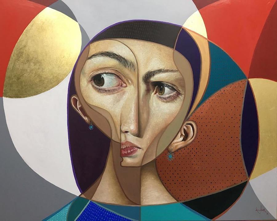 Creative and Colorful Cubist Murals by Belin-3