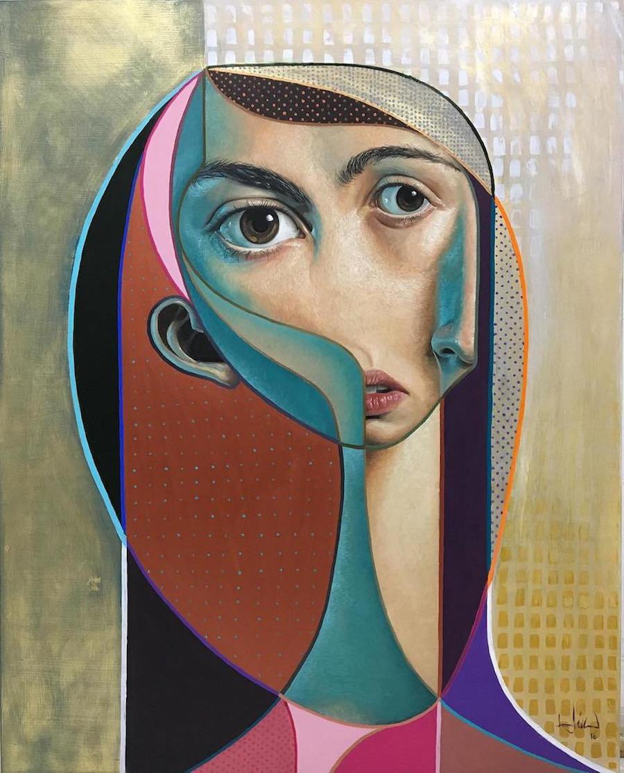 Creative and Colorful Cubist Murals by Belin-4