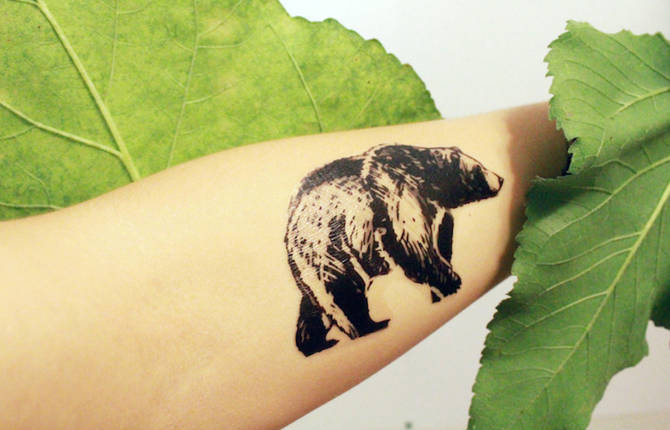 Cute Temporary Tattoos Paying Tribute to the Beauty of Nature