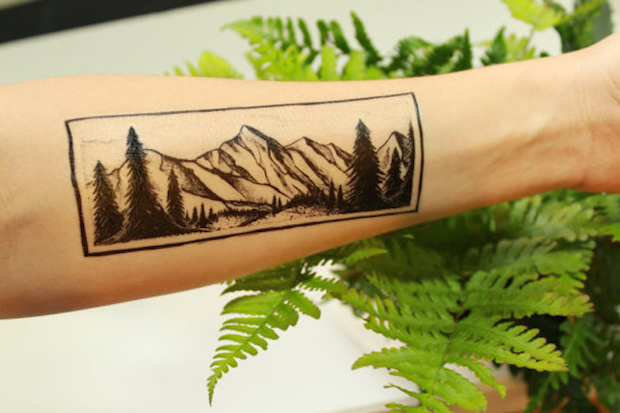 Cute Temporary Tattoos Paying Tribute to the Beauty of Nature-1
