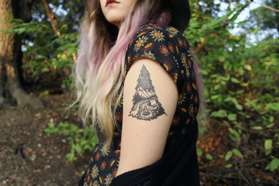 Cute Temporary Tattoos Paying Tribute to the Beauty of Nature-11