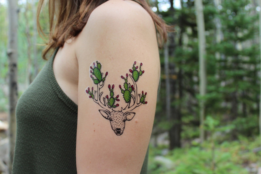 Cute Temporary Tattoos Paying Tribute to the Beauty of Nature-15