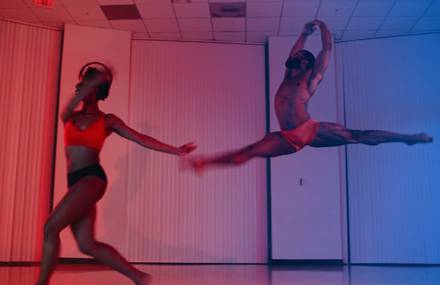 Splendid Choreography Under Neon Lights