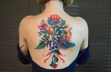 Delicate and Cute Ornamental Tattoos