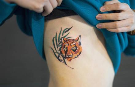 Delicate and Cute Ornamental Tattoos