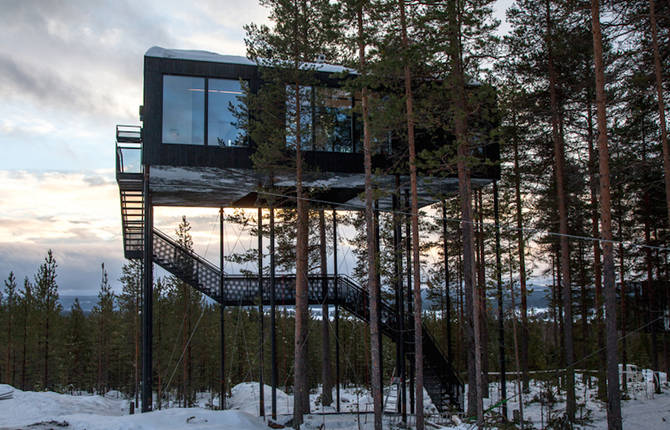 New Treehotel 7th Room by Snøhetta in Sweden