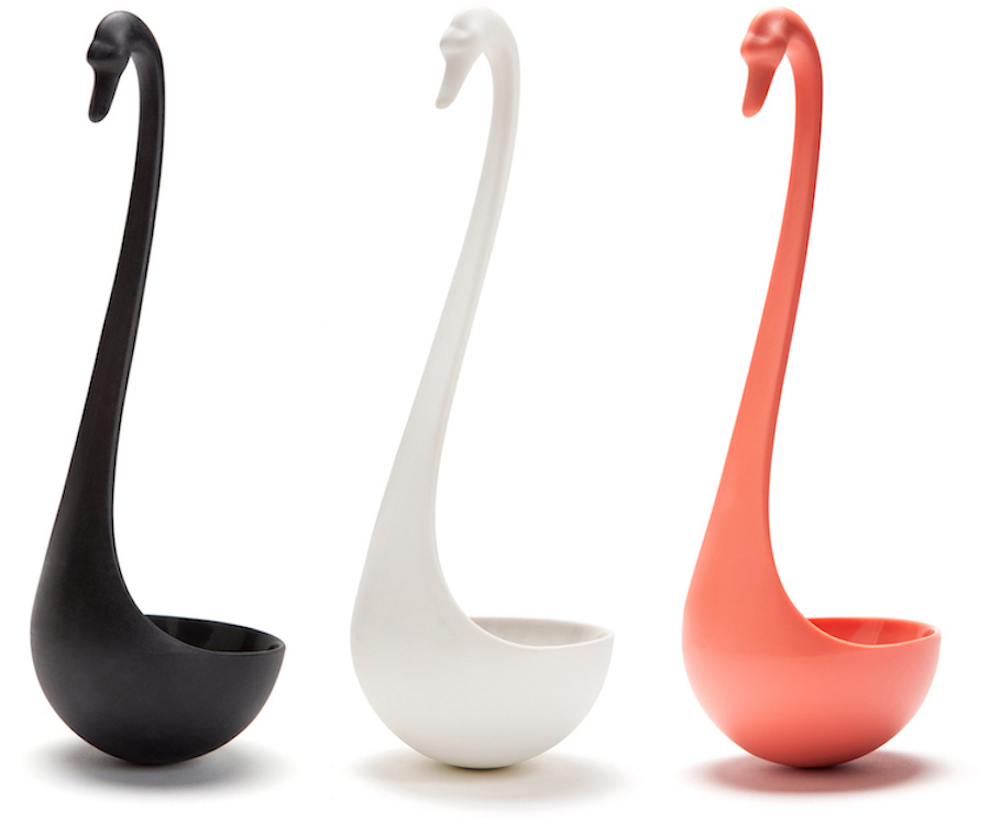 Funny Floating Swan-Shaped Ladle by OTOTO Design-3