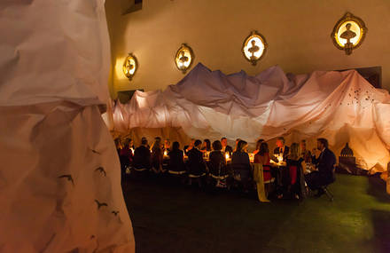 Hermès Cloudy Dinner at Rome’s Palazzo Farnese