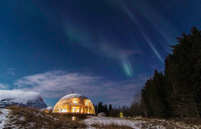 Impressive Solar Dome House in Norway