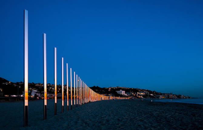 Majestic Installation Made of 250 Mirrors in California