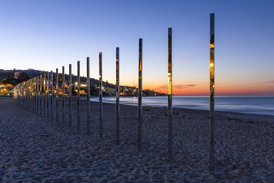 Majestic Installation Made of 250 Mirrors in California-2