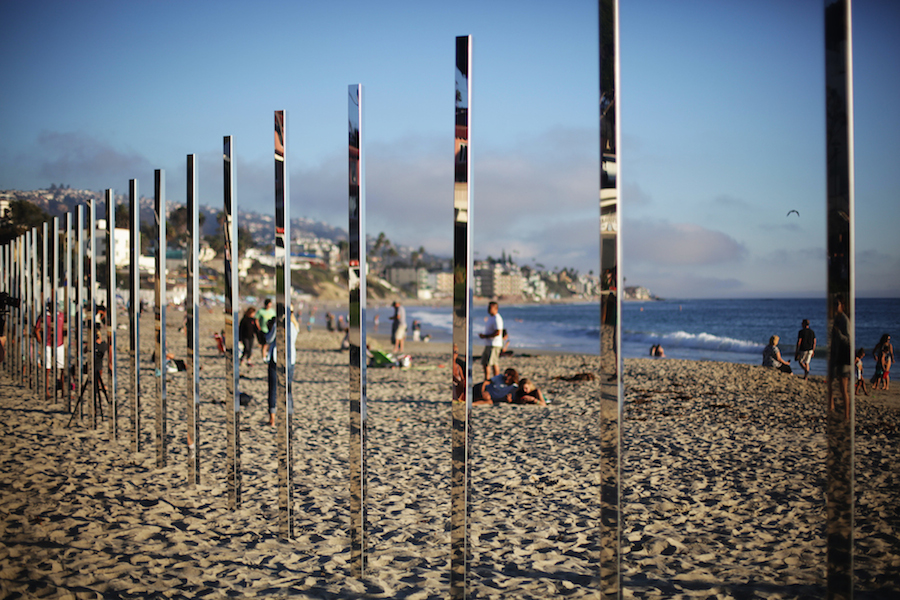 Majestic Installation Made of 250 Mirrors in California-6