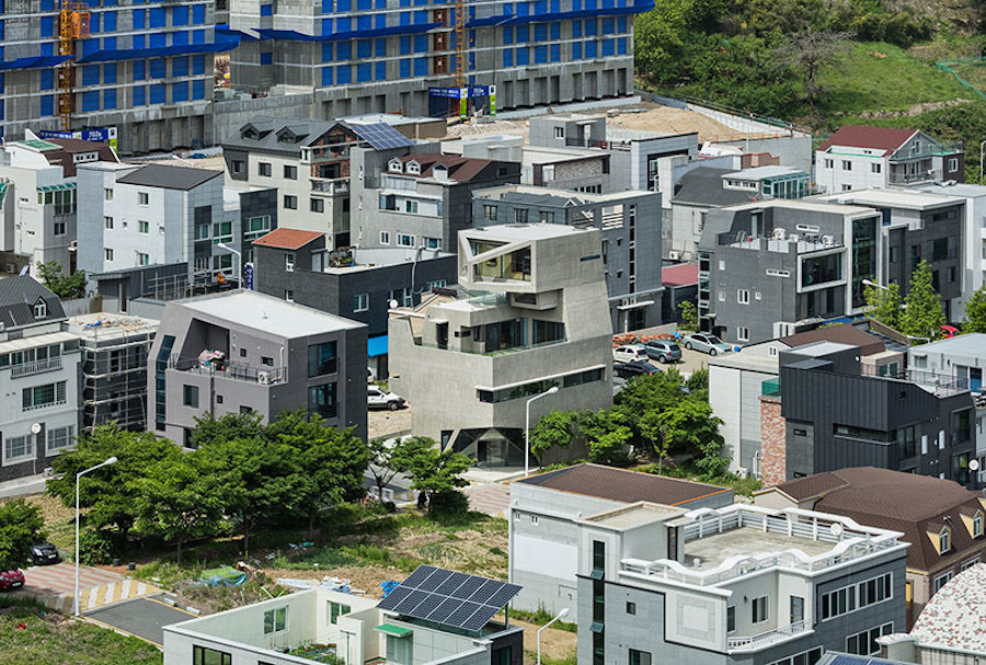 Owl-Shaped Concrete House in South Korea-6