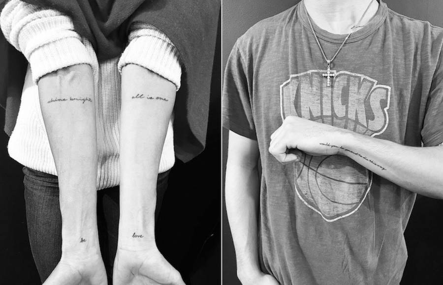 Powerful Black Minimalist Tattoos
