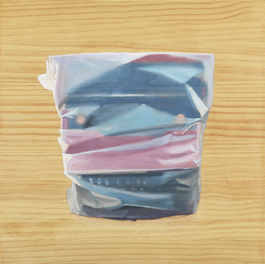 Realistic Aluminium-Like Paintings on Wood-3