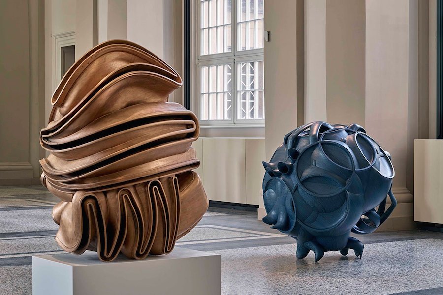 Sculpture Exhibition in Darmstadt by Tony Cragg-0