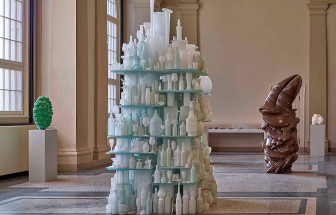 Sculpture Exhibition in Darmstadt by Tony Cragg