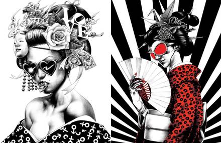 Dark & Photorealistic Drawings by Shohei Otomo