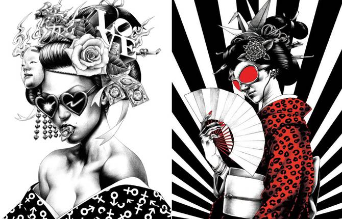 Dark & Photorealistic Drawings by Shohei Otomo