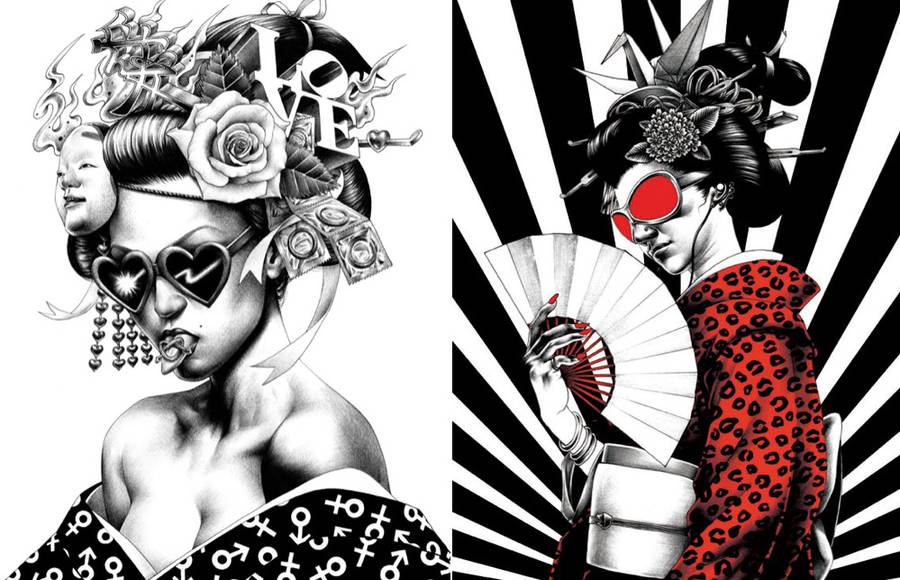 Dark & Photorealistic Drawings by Shohei Otomo